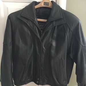 Leather Limited Leather Winter Jacket with Removable Lining